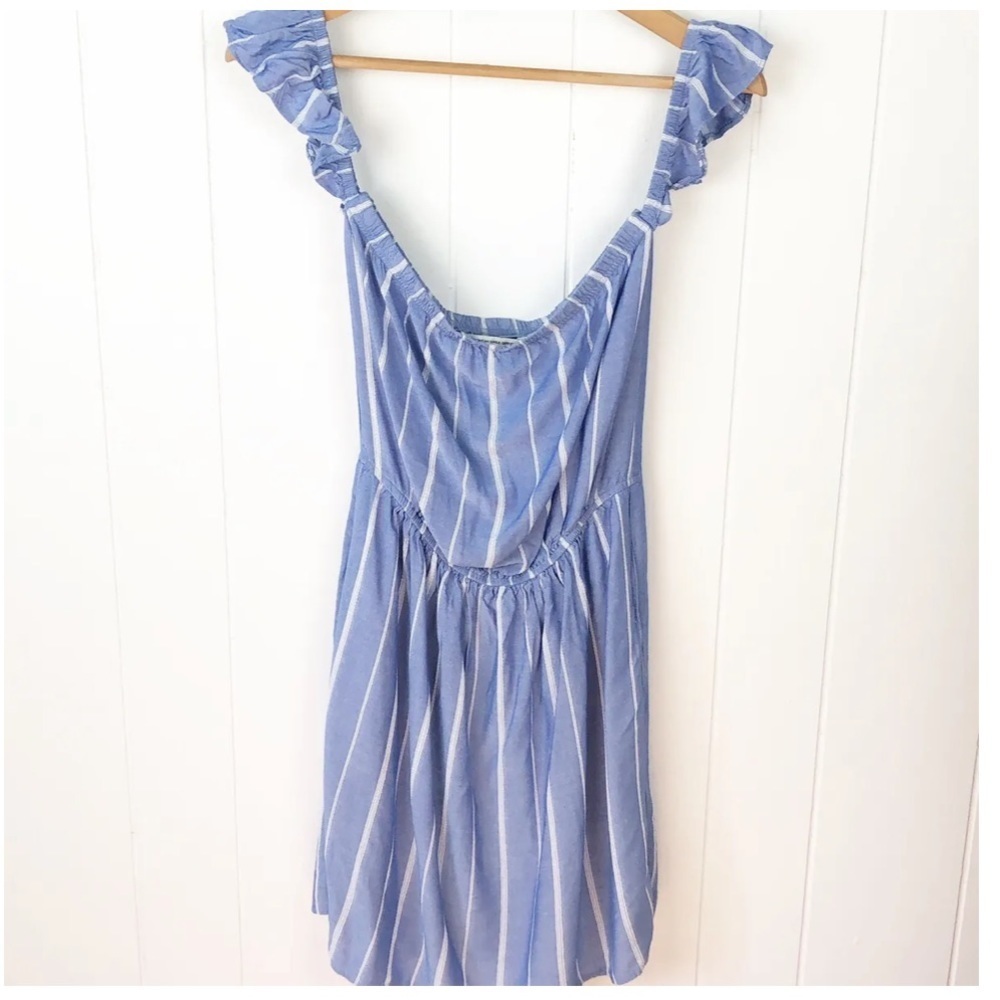 American Eagle Ruffled Off Shoulder Mini Dress - Picture 11 of 11